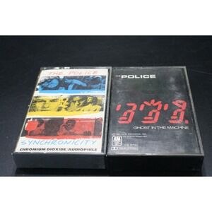 The Police: Ghost In The Machine and Synchronicity A&M RCA Cassette Tape  1981‎